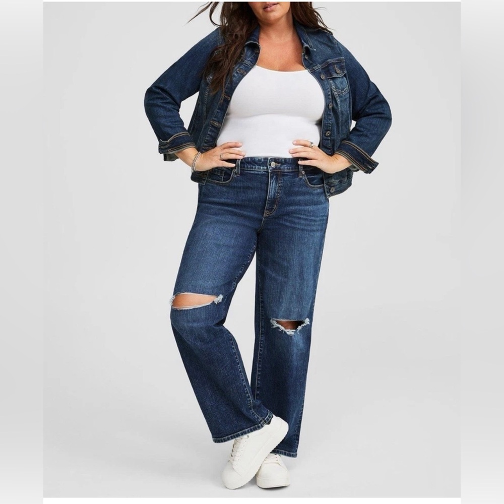 Torrid perfect wide leg vintage stretch